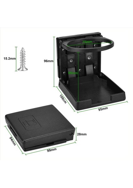 4pcs Araba Içecek Tutucu Fincan Tutucu Katlanabilir Su Şişesi Bardağı Araba Kamyonu Teknesi Için Montaj (Yurt Dışından) fiyatları