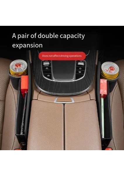 Araba Deri Fincan Tutucu Çanta Bardak Tutucu ile Araba Koltuğu Saklama Kutusu Araba Deri Bardak Tutucu Çanta Siyah (Yurt Dışından) indirimleri