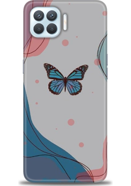 Oppo Reno 4 Lite Kılıf Hd Baskılı Kılıf + 9h Nano Tam Kaplayan Ekran Koruyucu 185