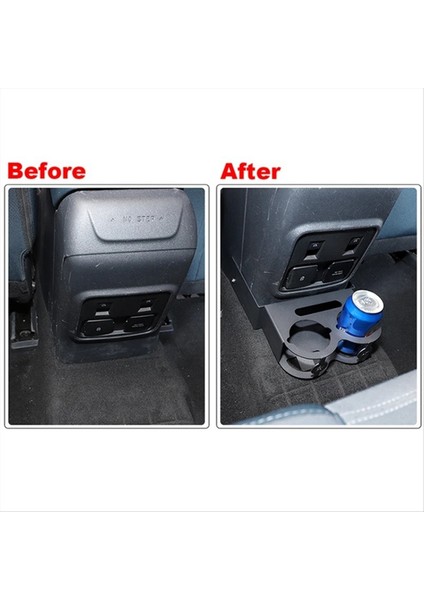 Ford Bronco 4 Kapı 2021-2023 Iç Aksesuarlar Için Arka Bardak Tutucu Arka Koltuk Içecek Tutucu Braketi (Yurt Dışından) fiyatları