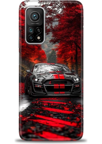 Xiaomi Mi 10T Kılıf Hd Baskılı Kılıf + 9h Nano Tam Kaplayan Ekran Koruyucu 490