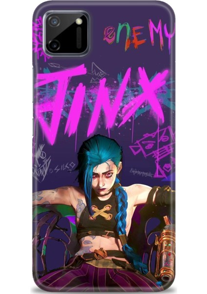 Realme C11 Kılıf Hd Baskılı Kılıf + 9h Nano Tam Kaplayan Ekran Koruyucu 275