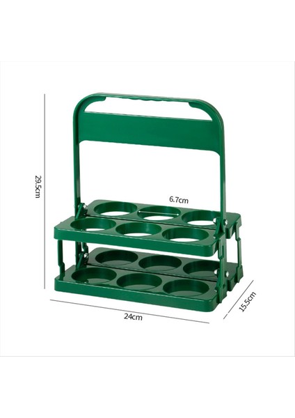 Taşınabilir Bira Taşıyıcı-Çıkarılabilir 6 Paket Içecek Tutucu Yeniden Kullanılabilir Plastik Şarap ve Bira Rafı Piknik ve Partiler Için Ideal C C (Yurt Dışından) fiyatları