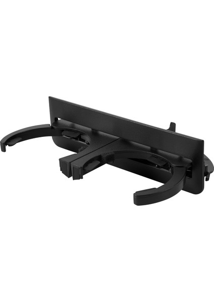 Siyah Arka Çift Içecek Kupası Tutucu For-Bmw 525I 528I 530I 540I 5 Serisi E39 Geri Çekilebilir 51168184520 (Yurt Dışından)
