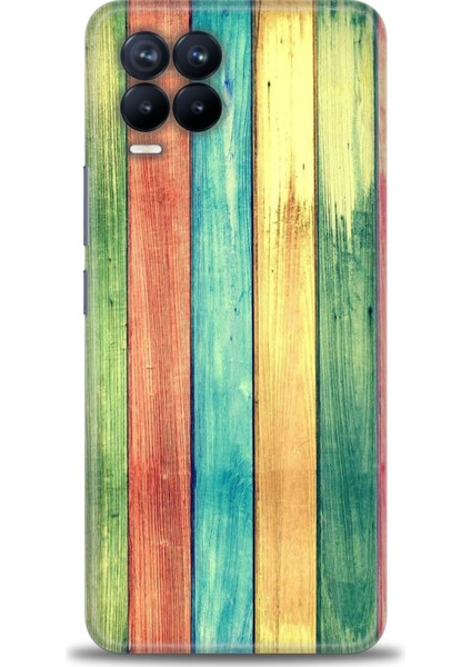 Realme 8 Pro Kılıf Hd Baskılı Kılıf + 9h Nano Tam Kaplayan Ekran Koruyucu 438