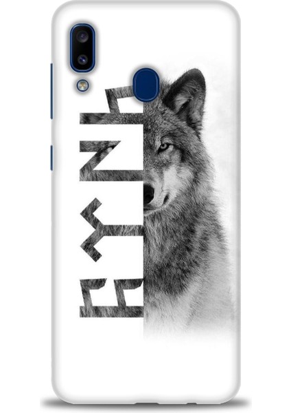 Samsung Galaxy A20 Hd Baskılı Kılıf + 9h Nano Tam Kaplayan Ekran Koruyucu 469