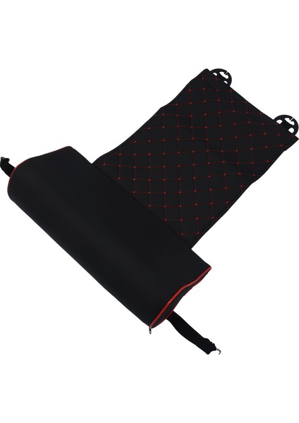 2x Otomobil Koltuk Deri Deri Bacak Pad Desteği Uzatma Mat Yumuşak Ayak Desteği Bacak Deri Yastık Diz Yedi Bellek (Yurt Dışından) modelleri