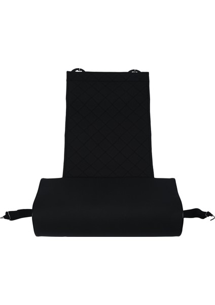 2x Otomobil Koltuk Deri Deri Bacak Pad Desteği Uzatma Mat Yumuşak Ayak Bacak Deri Yastık Diz Yedi Bellek Evrensel Siyah (Yurt Dışından) fiyatları