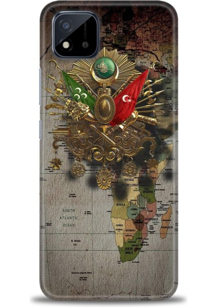 Realme C11 2021 Kılıf Hd Baskılı Kılıf + 9h Nano Tam Kaplayan Ekran Koruyucu 467