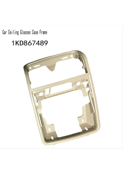 1KD867489 Araç Tavan Gözlükleri Vw Passat B6 Golf Için Kılıf Çerçevesi 5 Tiguan Jetta Skoda Süper Güneş Gözlüğü Kutusu Tutucu A (Yurt Dışından) indirimleri