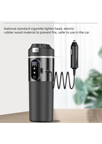 12V 24V Araç Elektrikli Isıtmalı Kupa 500ML Akıllı Sıcaklık Kontrolü Paslanmaz Çelik Dokunmatik Ekran Yalıtımlı Kupa (Yurt Dışından) modelleri