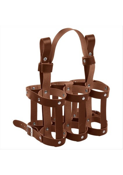 Bisiklet Bira Şişesi Tutucu Deri Içecek Tutucu Açık Bira Su Şişesi Tutucu Kahverengi (Yurt Dışından)