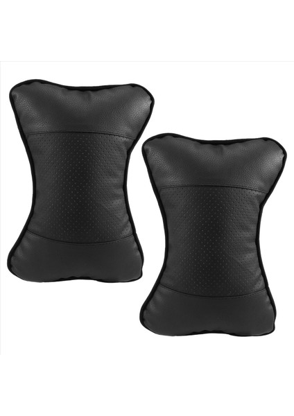 2pcs Araba Boyun Yastığı Nefes Alabilen Kafa Dinlenme Yastık Rahat Boyun Desteği Başlık Rahat Yumuşak Yastıklar Seyahat Koltuğu Için (Yurt Dışından)
