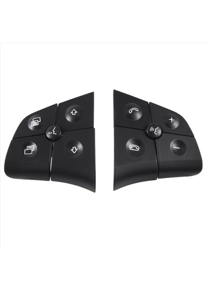 Siyah 5 Anahtar Direksiyon Simidi Düğmesi Çok Işlevli Çok Işlevli Anahtar Düğmesi Anahtar Düğmesi Mercedes-Benz ml Gl B R (Yurt Dışından) modelleri