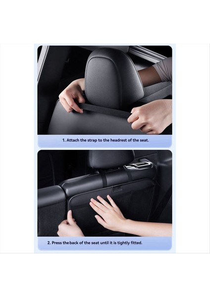 Tesla 2021-2025 Için Model Y Juniper Bagaj Kutusu Depolama Çantası Araç Aksesuarları Deri Gövde Çok Fonksiyonlu Arka Koltuk Depolama (Yurt Dışından) modelleri