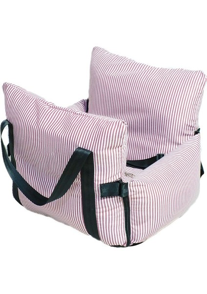 Yeni Evcil Hayvan Araba Koltuk Çantası Köpek Yavrusu Arka Koltuk Koruyucu Çıkarılabilir El ve Araba Kırmızı Şerit (Yurt Dışından)