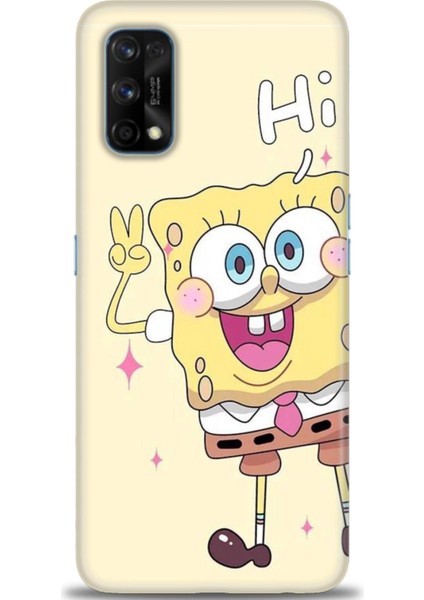 Realme 7 Pro Kılıf Hd Baskılı Kılıf + 9h Nano Tam Kaplayan Ekran Koruyucu 457