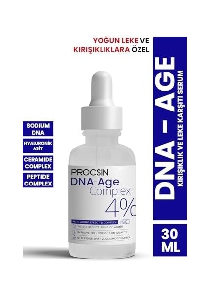 Procsin Hydrosolution Dna Age Kırışıklık ve Leke Karşıtı Serum 30 ml