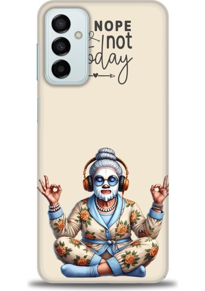 Samsung Galaxy M23 Hd Baskılı Kılıf + 9h Nano Tam Kaplayan Ekran Koruyucu 42