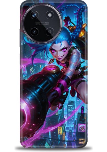 Realme 11 4g Kılıf Hd Baskılı Kılıf + 9h Nano Tam Kaplayan Ekran Koruyucu 280