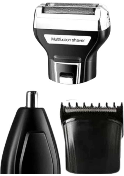 Buğz Kulak Burun Kıl Kesme Ense Yanak Tıraş Seti 3 Başlıklı Profesyonel indirimleri