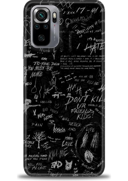 Xiaomi Redmi Note 11 Se Hd Baskılı Kılıf + 9h Nano Tam Kaplayan Ekran Koruyucu 202