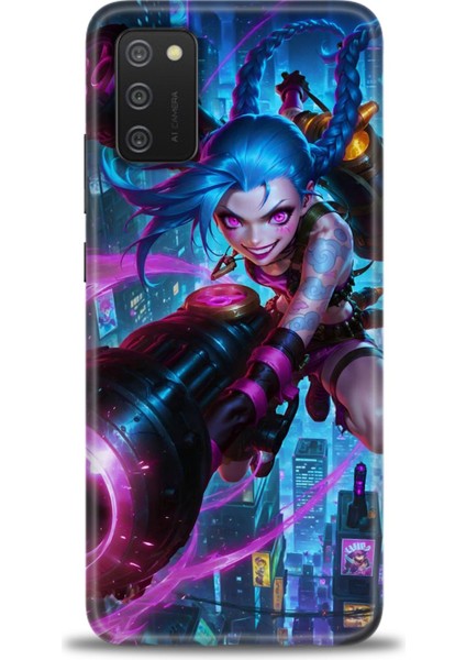 Samsung Galaxy A02S Hd Baskılı Kılıf + 9h Nano Tam Kaplayan Ekran Koruyucu 280