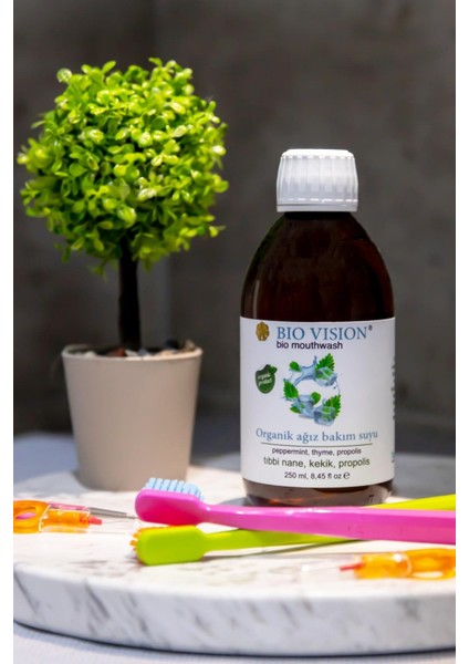BioVision Organik Naneli Ağız Bakım Suyu 250 ml fiyatları