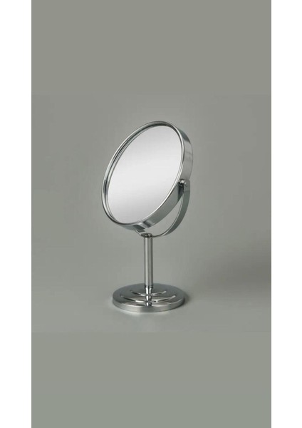 Sonx Masaüstü Ayaklı 360° Dönebilen Ev, Ofis, Işyeri, Seyahat Için Mini Krom Büyüteçli Ayna 21X15 fırsatları
