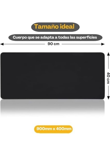 Adm Group Fare Altlığı, Fare Altlığı Xxl 900 x 400 x 2 Mm, Oyun Halısı, Kaymaz Kauçuk Taban, Mikrofiberli Paspası, Ofis Aksesuarları (Siyah) (Siyah 900 mm x 400 Mm) modelleri