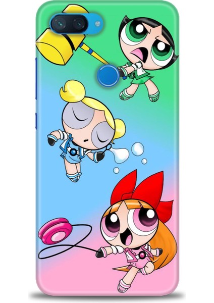 Xiaomi Mi 8 Lite Kılıf Hd Baskılı Kılıf + 9h Nano Tam Kaplayan Ekran Koruyucu 123