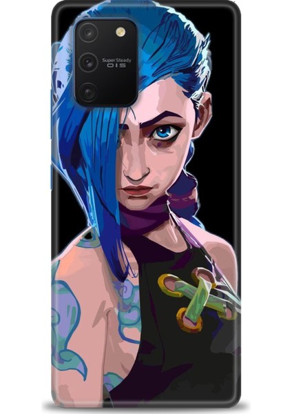 Samsung Galaxy A91 Hd Baskılı Kılıf + 9h Nano Tam Kaplayan Ekran Koruyucu 271