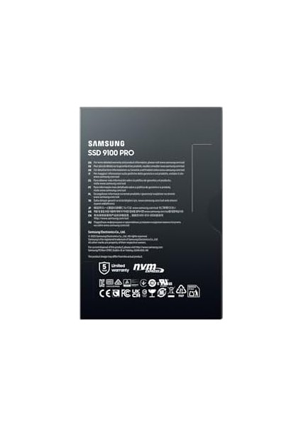 9100 Pro Nvme M.2 SSD Veri Depolama Aygıtı, 1 Tb modelleri