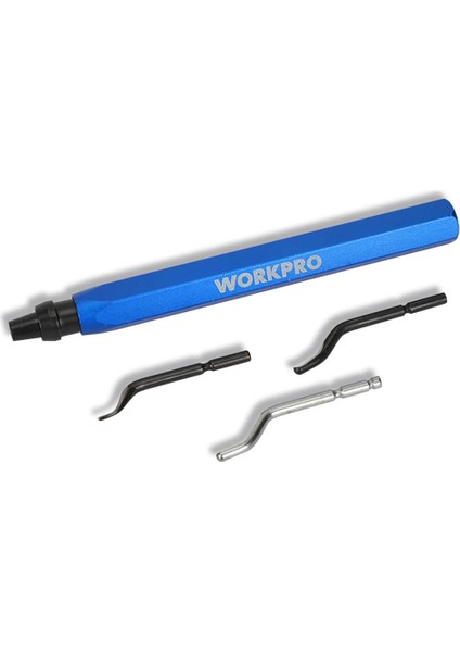 WP309010 Profesyonel Çapak Temizleme Kalemi + 3 Parça Bıçak