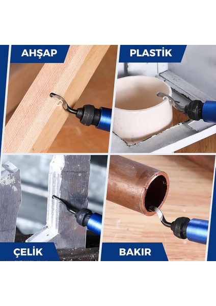 WP309010 Profesyonel Çapak Temizleme Kalemi + 3 Parça Bıçak indirimleri