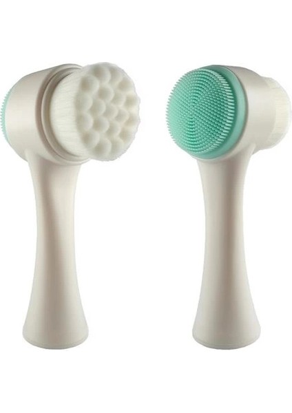 Ocean Çift Taraflı Cilt Ve Yüz Temizleme Fırçası