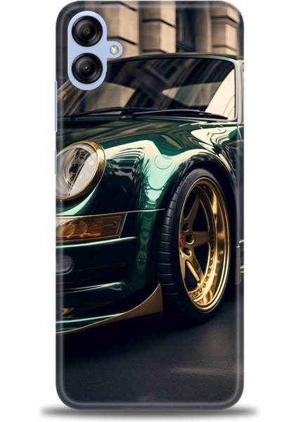 Samsung Galaxy A04E Hd Baskılı Kılıf + 9h Nano Tam Kaplayan Ekran Koruyucu 486