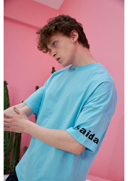 R-5555 Maximum Baskılı Oversize T-shirt fiyatları