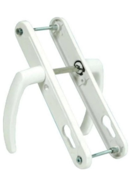 Pvc Pimapen Barelli Balkon Kapı Kolu Beyaz