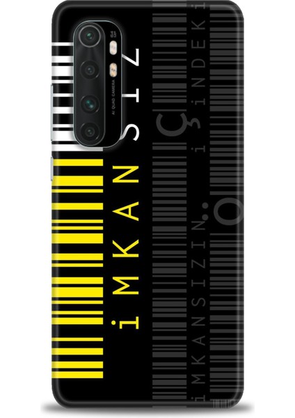 Xiaomi Mi Note 10 Lite Kılıf Hd Baskılı Kılıf + 9h Nano Tam Kaplayan Ekran Koruyucu 400