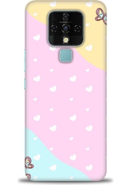 Tecno Camon 16 Kılıf Hd Baskılı Kılıf + 9h Nano Tam Kaplayan Ekran Koruyucu 430