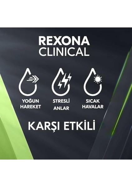 Rexona Clinical Protection Erkek Stick Deodorant Active Fresh Ter Kokusuna Karşı Koruma 45 ml modelleri