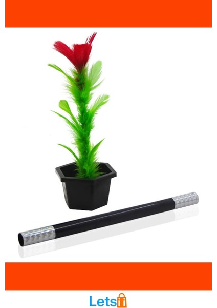 Eğlenceli Çiçek Çıkaran Sihirli Sihirbazlık Çubuğu indirimleri