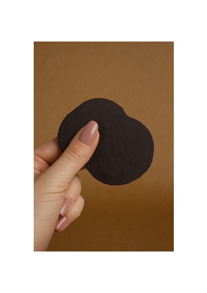 Yıkanabilir Makyaj Temizleme Pamuğu 2 Adet Siyah Yumuşak ve Dayanıklı Cilt Dostu fırsatları