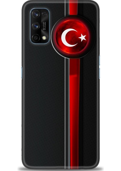 Realme 7 Pro Kılıf Hd Baskılı Kılıf + 9h Nano Tam Kaplayan Ekran Koruyucu 32