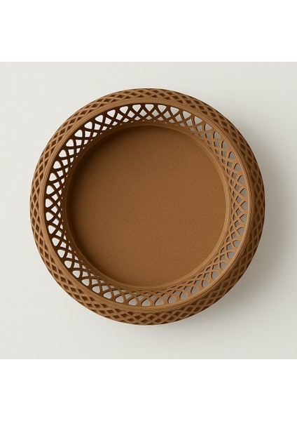 Dekoratif Örgü Desenli Saklama ve Düzenleme Sepeti - Organik modelleri