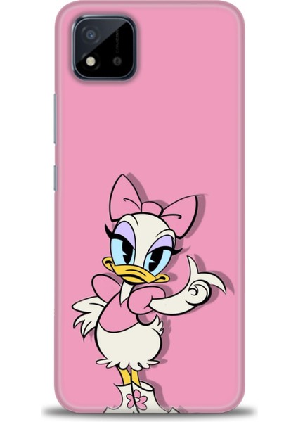 Realme C11 2021 Kılıf Hd Baskılı Kılıf + 9h Nano Tam Kaplayan Ekran Koruyucu 406