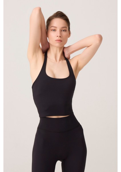 x Ece Siyah Halter Yaka Top Halter Tank fiyatları