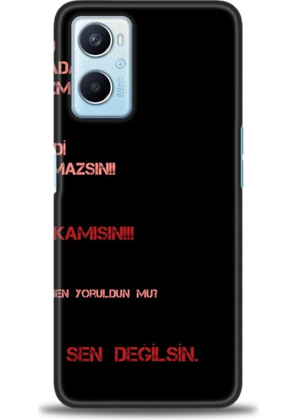 Oppo A96 4g Kılıf Hd Baskılı Kılıf + 9h Nano Tam Kaplayan Ekran Koruyucu 391