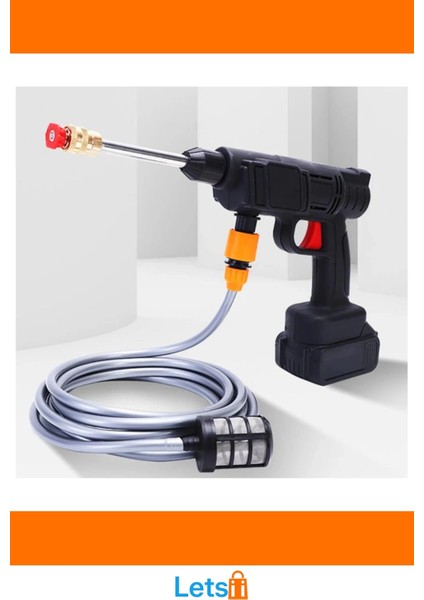 48V Şarjlı Çift Bataryalı Taşınabilir Basınçlı Yıkama Sulama Tabancası modelleri